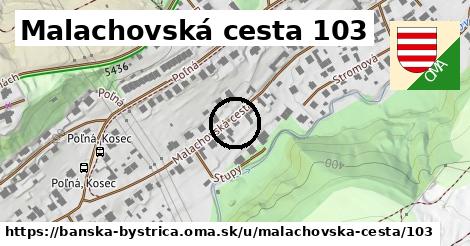 Malachovská cesta 103, Banská Bystrica