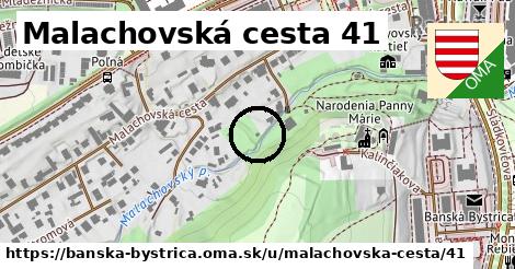 Malachovská cesta 41, Banská Bystrica
