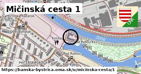 Mičinská cesta 1, Banská Bystrica