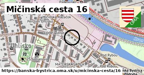 Mičinská cesta 16, Banská Bystrica