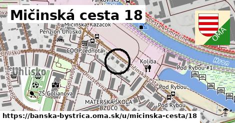 Mičinská cesta 18, Banská Bystrica