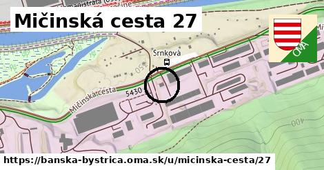 Mičinská cesta 27, Banská Bystrica