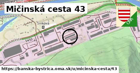 Mičinská cesta 43, Banská Bystrica