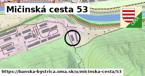Mičinská cesta 53, Banská Bystrica