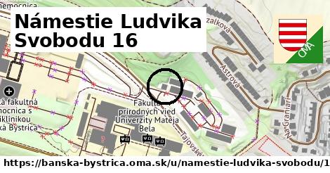 Námestie Ludvika Svobodu 16, Banská Bystrica