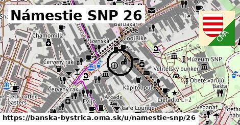 Námestie SNP 26, Banská Bystrica