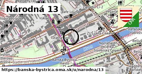 Národná 13, Banská Bystrica