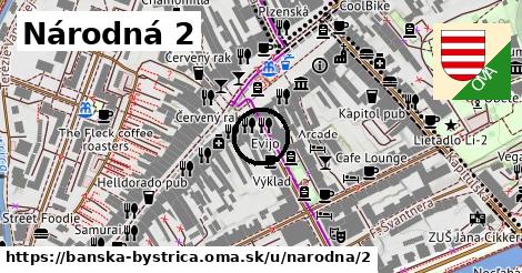 Národná 2, Banská Bystrica