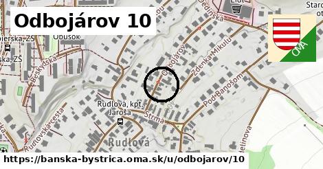 Odbojárov 10, Banská Bystrica