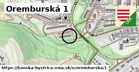 Oremburská 1, Banská Bystrica