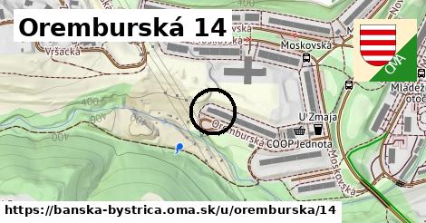 Oremburská 14, Banská Bystrica