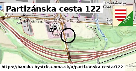 Partizánska cesta 122, Banská Bystrica