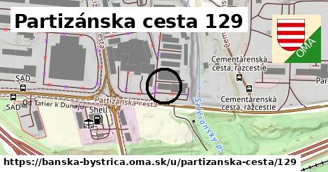 Partizánska cesta 129, Banská Bystrica