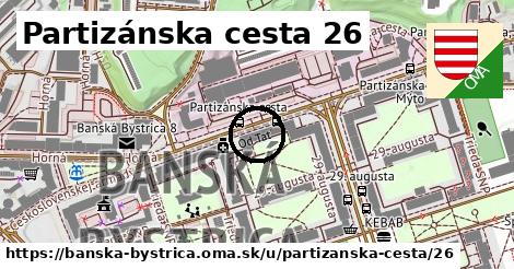 Partizánska cesta 26, Banská Bystrica