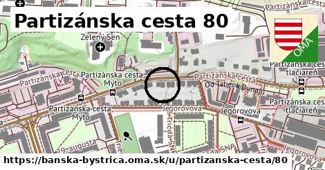 Partizánska cesta 80, Banská Bystrica