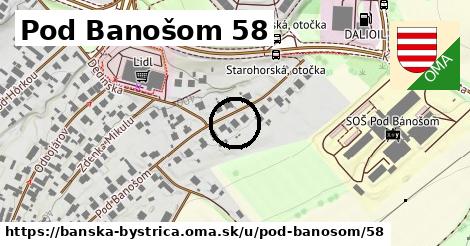 Pod Banošom 58, Banská Bystrica