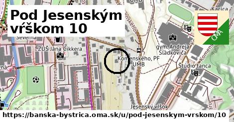 Pod Jesenským vŕškom 10, Banská Bystrica