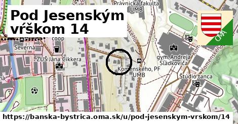 Pod Jesenským vŕškom 14, Banská Bystrica