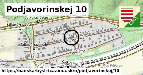 Podjavorinskej 10, Banská Bystrica