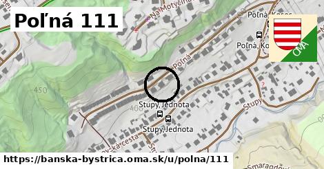 Poľná 111, Banská Bystrica