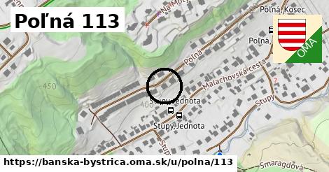 Poľná 113, Banská Bystrica