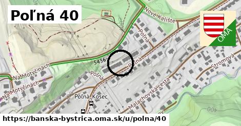 Poľná 40, Banská Bystrica