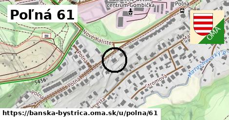 Poľná 61, Banská Bystrica