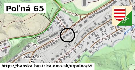 Poľná 65, Banská Bystrica