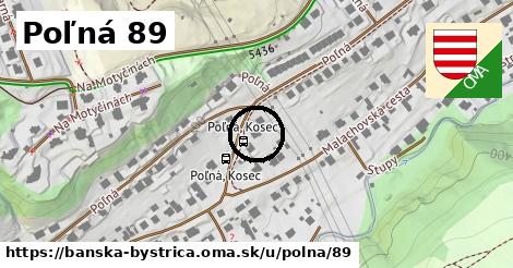 Poľná 89, Banská Bystrica