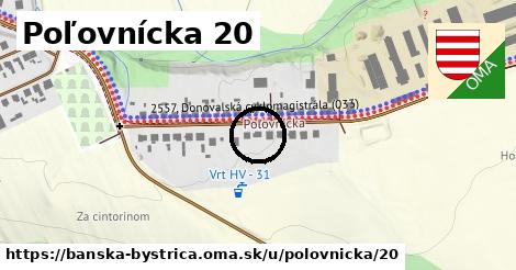 Poľovnícka 20, Banská Bystrica