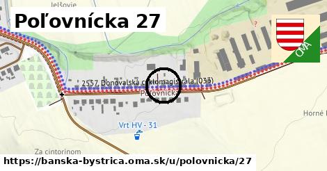 Poľovnícka 27, Banská Bystrica