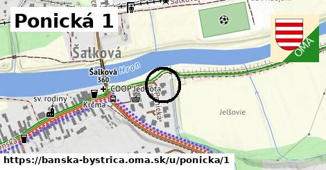 Ponická 1, Banská Bystrica
