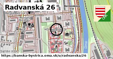 Radvanská 26, Banská Bystrica