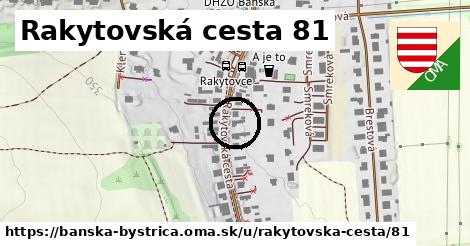 Rakytovská cesta 81, Banská Bystrica