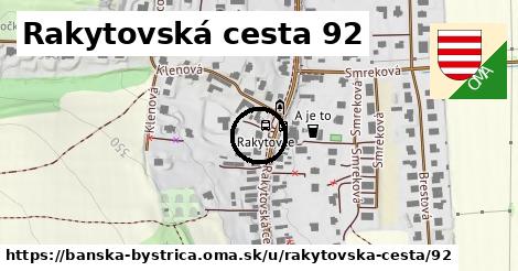 Rakytovská cesta 92, Banská Bystrica