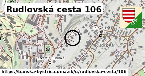 Rudlovská cesta 106, Banská Bystrica