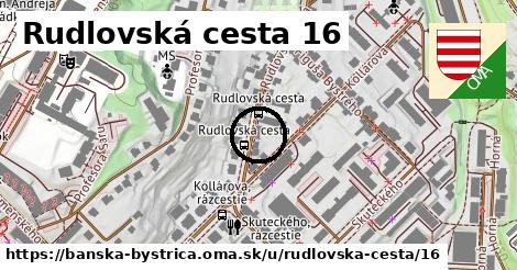 Rudlovská cesta 16, Banská Bystrica