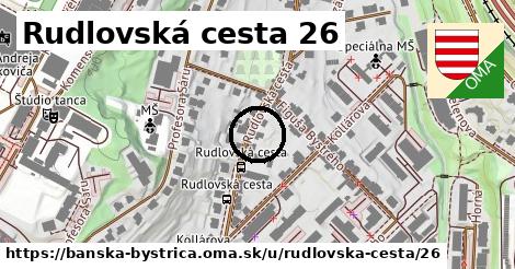 Rudlovská cesta 26, Banská Bystrica