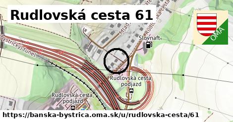 Rudlovská cesta 61, Banská Bystrica