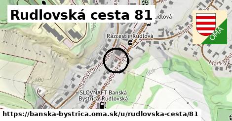 Rudlovská cesta 81, Banská Bystrica