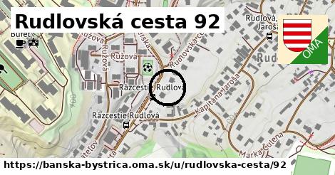 Rudlovská cesta 92, Banská Bystrica
