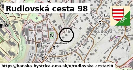 Rudlovská cesta 98, Banská Bystrica