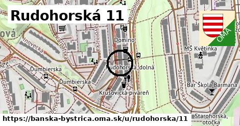 Rudohorská 11, Banská Bystrica