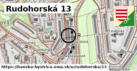 Rudohorská 13, Banská Bystrica