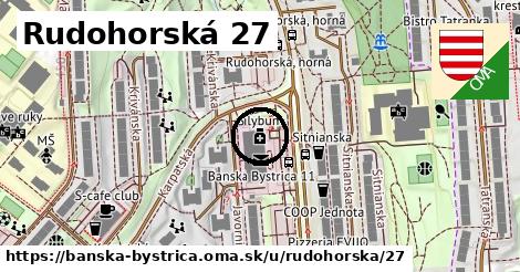 Rudohorská 27, Banská Bystrica