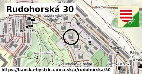 Rudohorská 30, Banská Bystrica