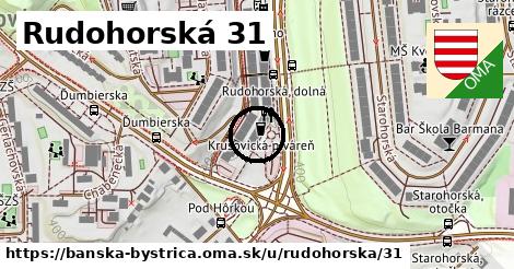 Rudohorská 31, Banská Bystrica