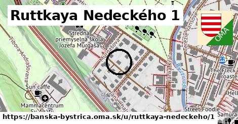 Ruttkaya Nedeckého 1, Banská Bystrica