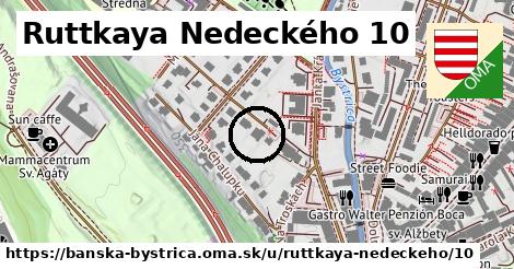 Ruttkaya Nedeckého 10, Banská Bystrica
