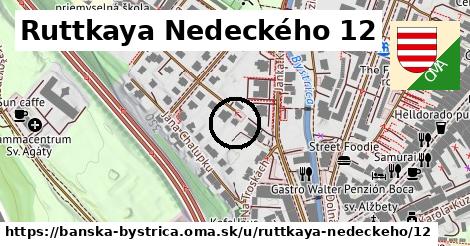 Ruttkaya Nedeckého 12, Banská Bystrica